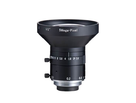 Объектив для камеры машинного зрения aico 4mm c mount 1/2 дюйма F1.4 4.0mm 5mp