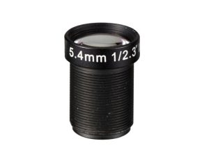 5.4mm Объектив для видеонаблюдения 5,4мм 1/2,3 дюйма f2,5 m12 10mp 4K
