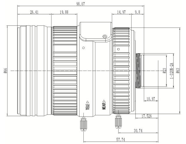 12–36мм 1дюйм DC с автоматической диафрагмой 8МП крепление fa переменное фокусное расстояние, зум-объективы для систем видеонаблюдения