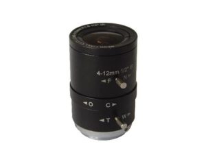 4-12мм мегапиксельный объектив для видеонаблюдения с ручной диафрагмой и креплением CS с переменным фокусным расстоянием для 1/2