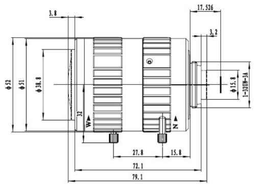 4-18 мм ручная диафрагма, 3 Мп, зум-объектив для видеонаблюдения с креплением C