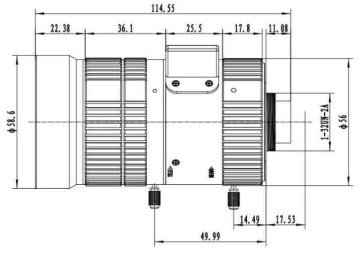 8-мегапиксельный объектив 16–70мм F1.4 DC с автоматической диафрагмой 4K c креплением варифокальным зумом, ИК-объективом для систем видеонаблюдения