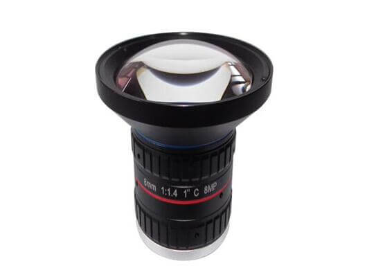 Фокусное расстояние 8,0мм 1дюйм F1.4 8мм 8мп 4K объектив промышленного машинного зрения с креплением C