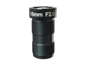 f=16mm 2/3 дюйма F2.0 10-мегапиксельный объектив m12 для дальнего поля