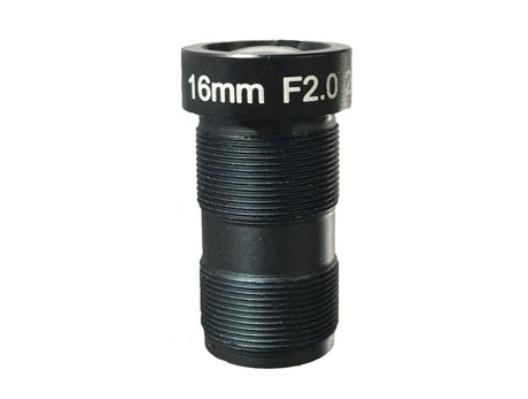 f=16mm 2/3 дюйма F2.0 10-мегапиксельный объектив m12 для дальнего поля