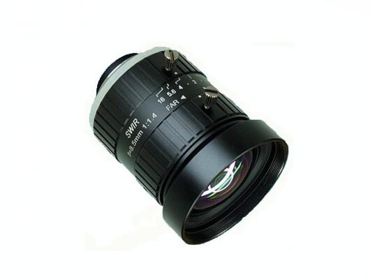 Широкоугольный объектив AICO 8,5мм с креплением C SWIR